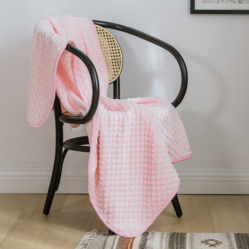 Disposable Boutique Newborn Minky Dot Fabric Baby Blanket Buy minky