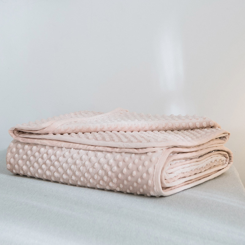 Disposable Boutique Newborn Minky Dot Fabric Baby Blanket Buy minky